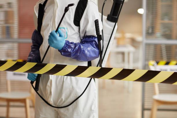 Professional Biohazard technician working in Petersburg, IN